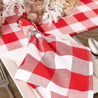 Buffalo Check Cotton Napkin, Set of 6