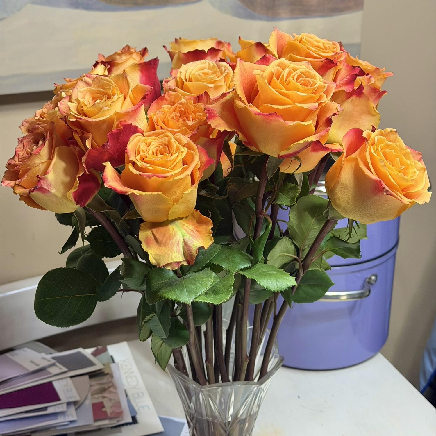 All the flowers he bought me our time together💐(There are more I just forgot to get pictures of)