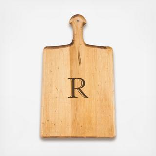 Monogram Maple Paddle Cutting Board