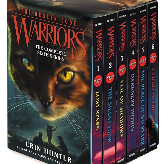 Warriors: The Broken Code Box Set: Volumes 1 to 6