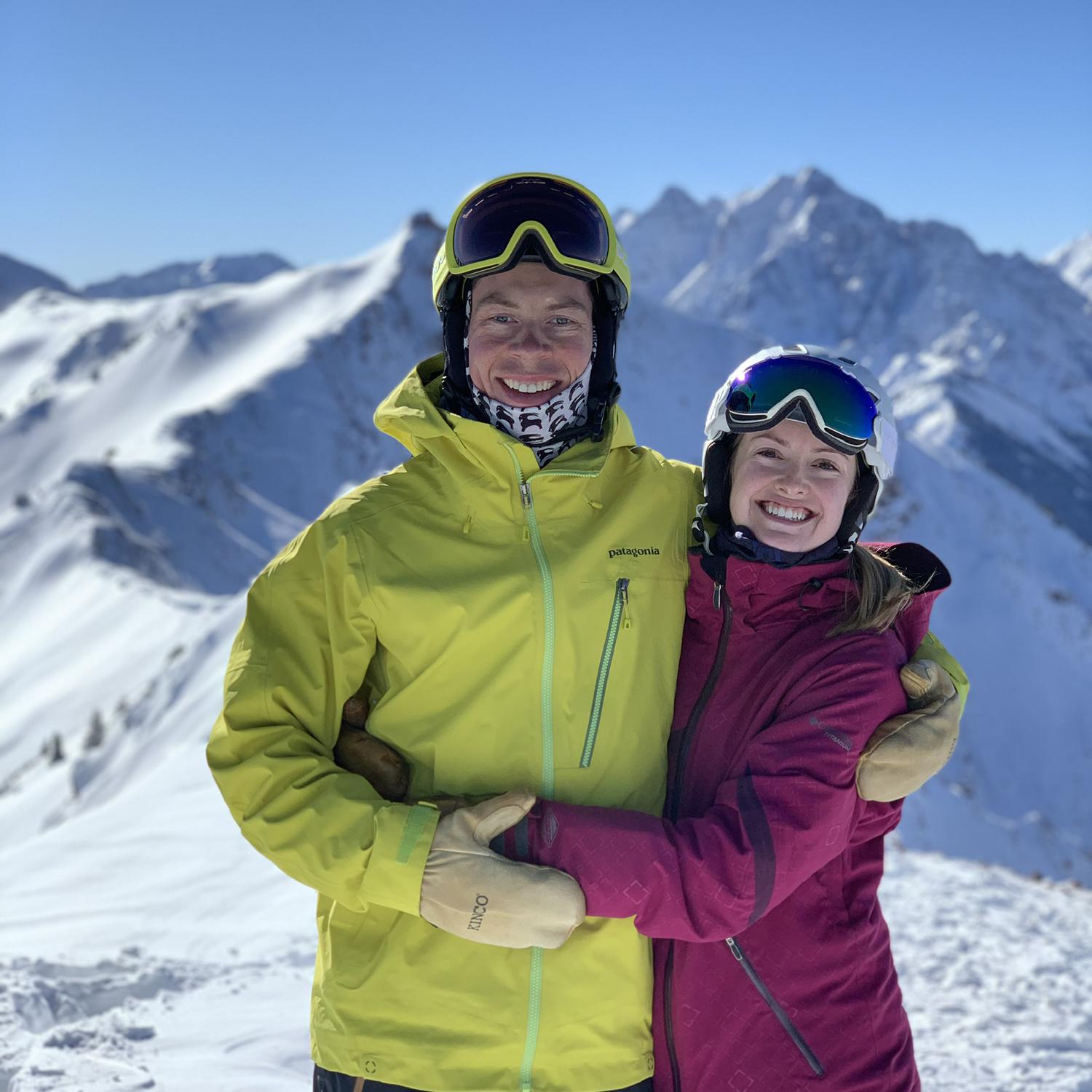 Hiking & skiing Highland Bowl in Aspen - 2018
