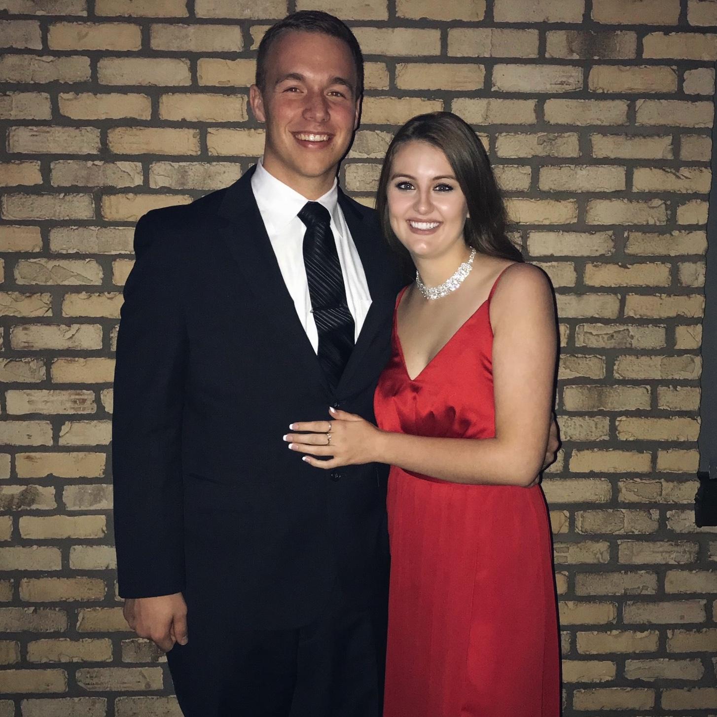 Our first “date” before we started dating. Milball 2017 at The Sanctuary!