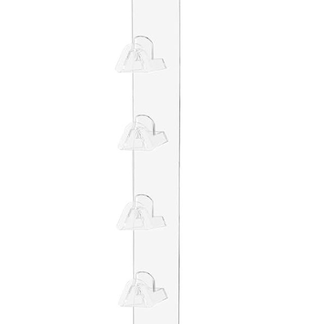 Marketing Holders Sunglasses Holder 6 Pair Wall Mount with Hardware Department Stores Malls Shopping Centers Convenient Clear Acrylic Organizer