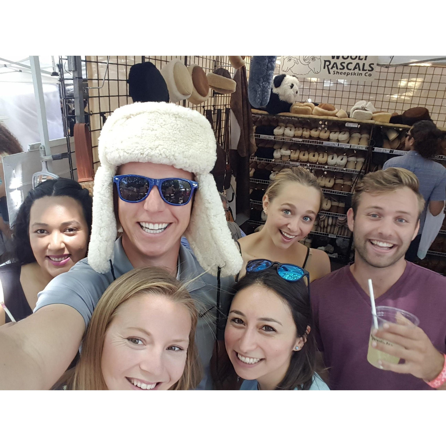 roommates and friends - sunnyvale art and wine festival; june 2017