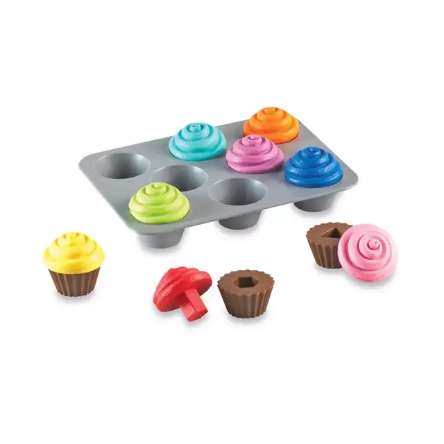 Learning Resources Smart Snacks® Shape Sorting Cupcakes