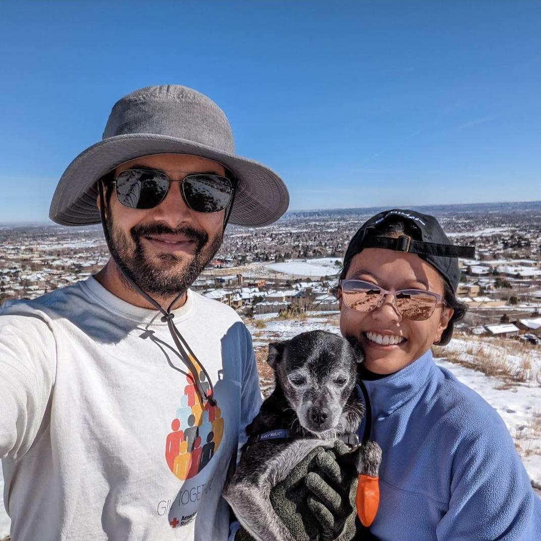 A snow hike here in Denver