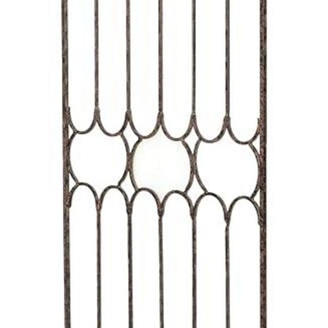 H Potter Garden Trellis for Climbing Plants Large Metal Wall Trellises Tall Vertical Wrought Iron Panels for Home Garden Outdoor Decoration Fence Privacy Screen Outdoors Ivy Rose Clematis