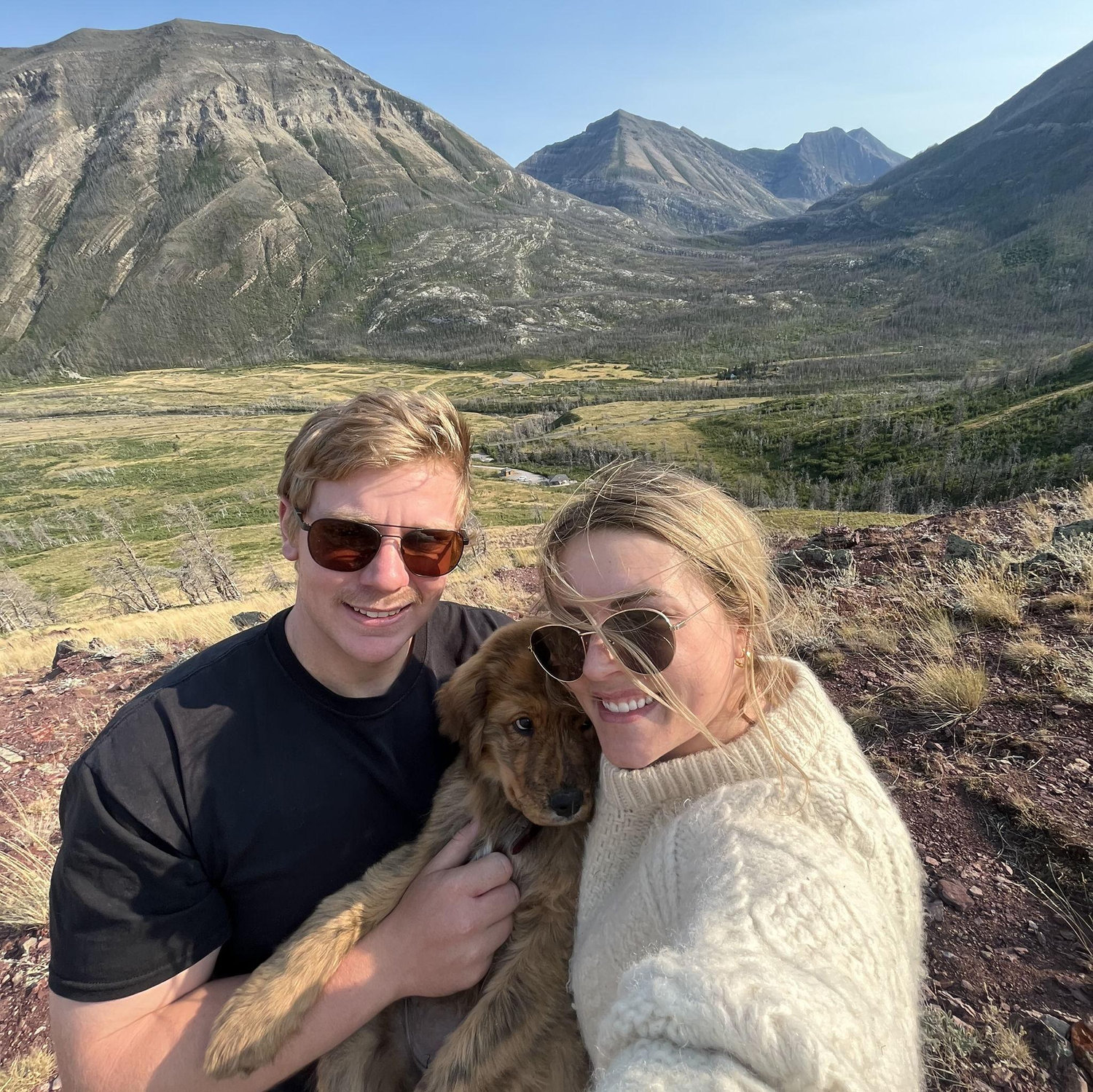 Taking Sage for her first hike