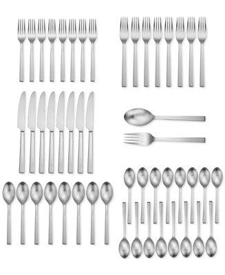 Satin Chef 50-Pc. Flatware Set, Service for 8, Created for Macy's