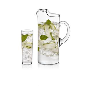 Libbey Modern Bar Boozy Brunch Entertaining Set with 6 Highball Glasses and Pitcher