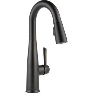 Essa Touch2O Technology Single-Handle Bar Faucet in Matte Black with MagnaTite Docking