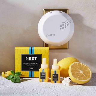 Amalfi Lemon & Mint Pura Diffuser Refill, Set of 2