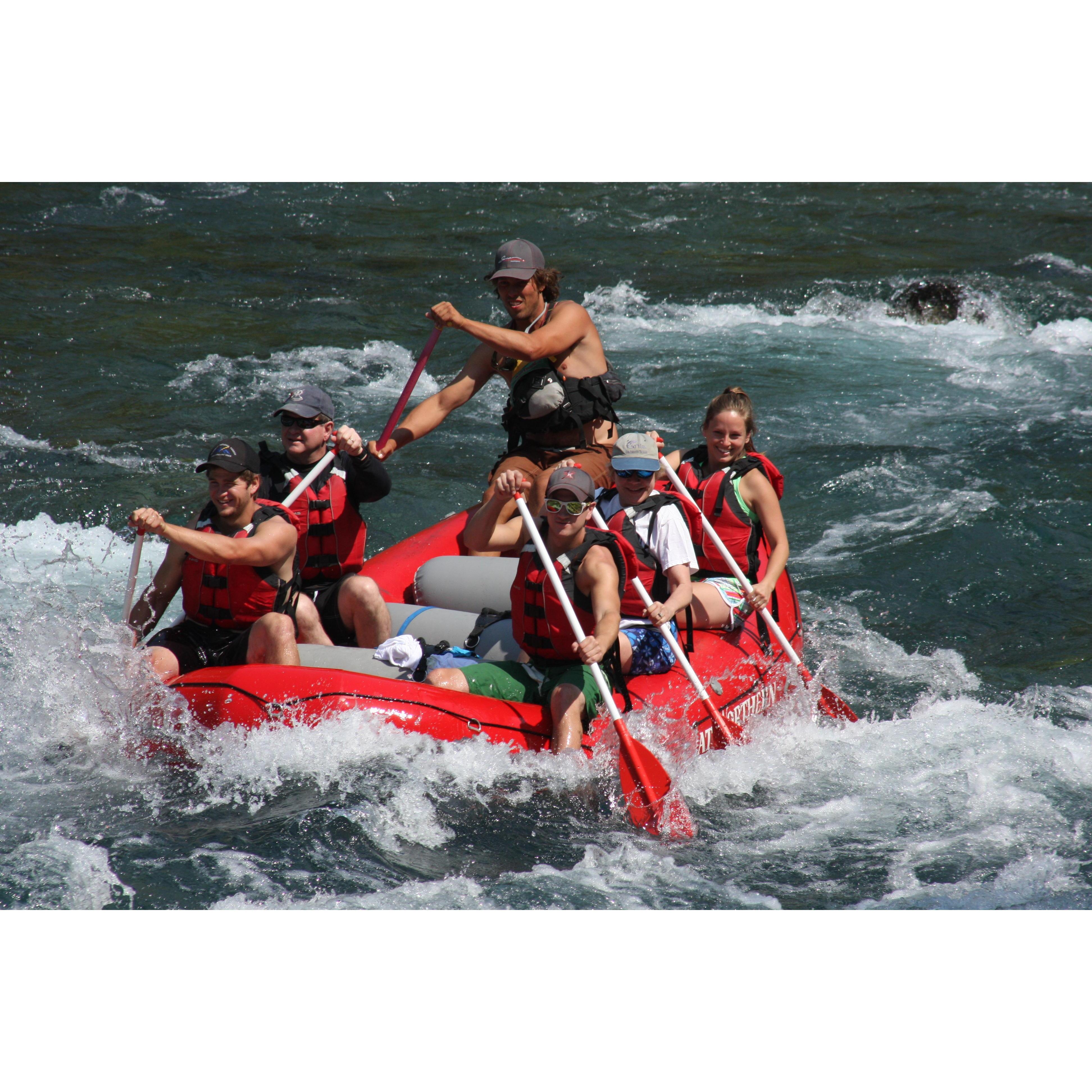 Rafting West Glacier 2013