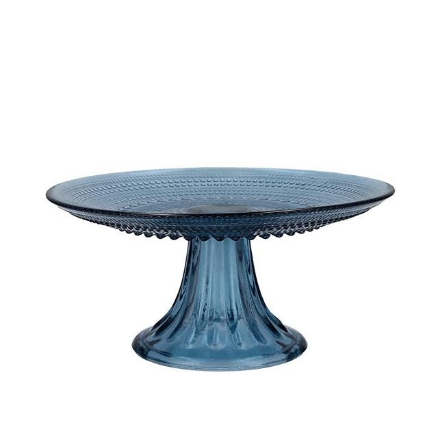 Fortessa Jupiter Vintage Glassware Collection, 1 Count (Pack of 1), Cornflower Blue