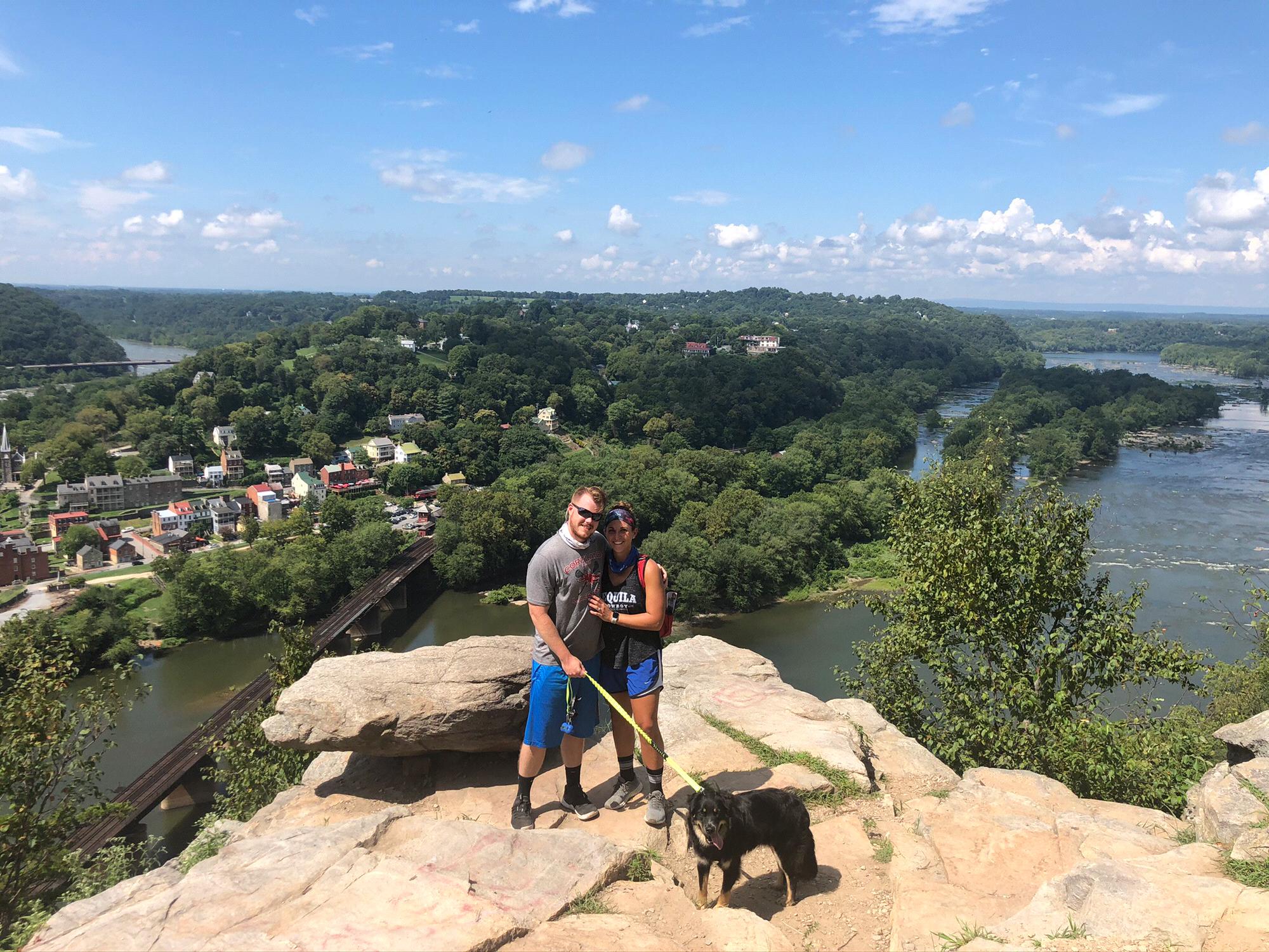 Harper’s Ferry, the day after we got engaged.