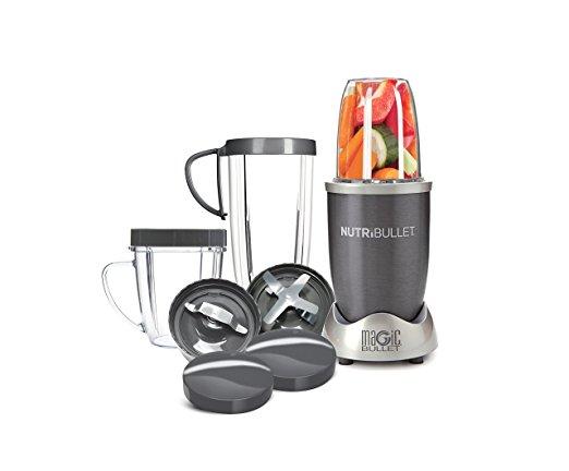 NutriBullet 12-Piece High-Speed Blender/Mixer System, Gray