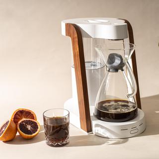 Crate and Barrel, Ratio Eight Oyster and Walnut Coffee Maker - Zola