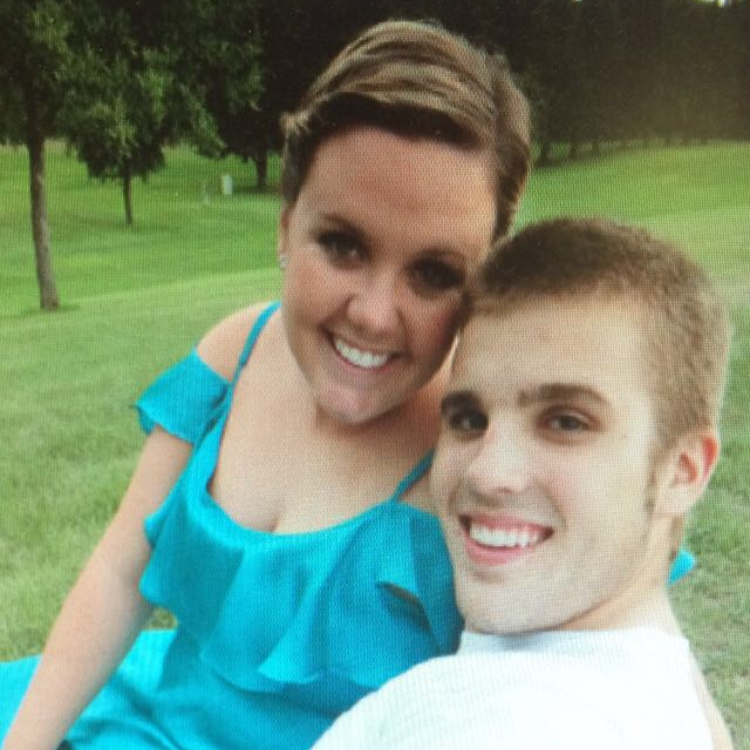 First wedding together was my cousin Jenny's wedding in the summer of 2012.