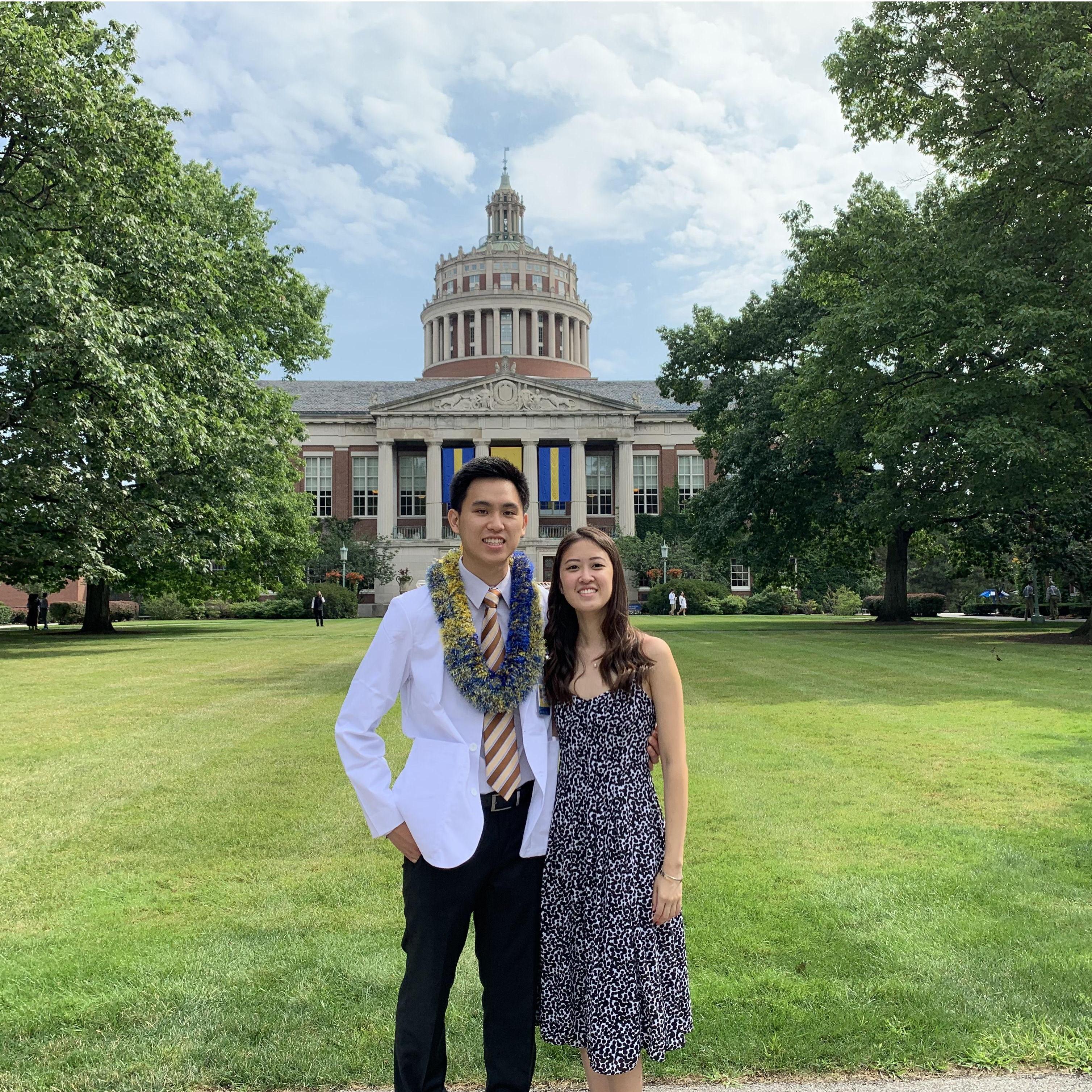 Ching's White Coat Ceremony in 2019!