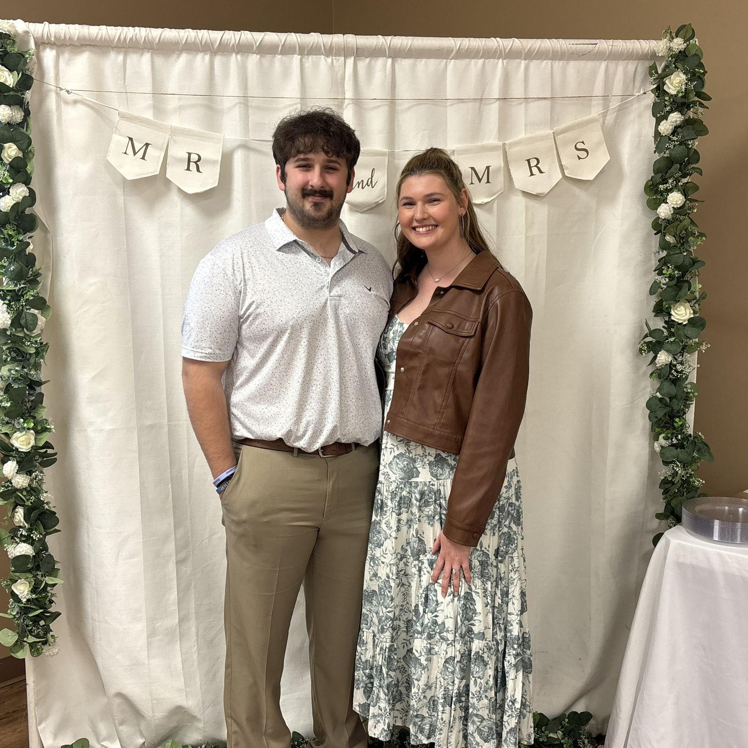 First official wedding shower