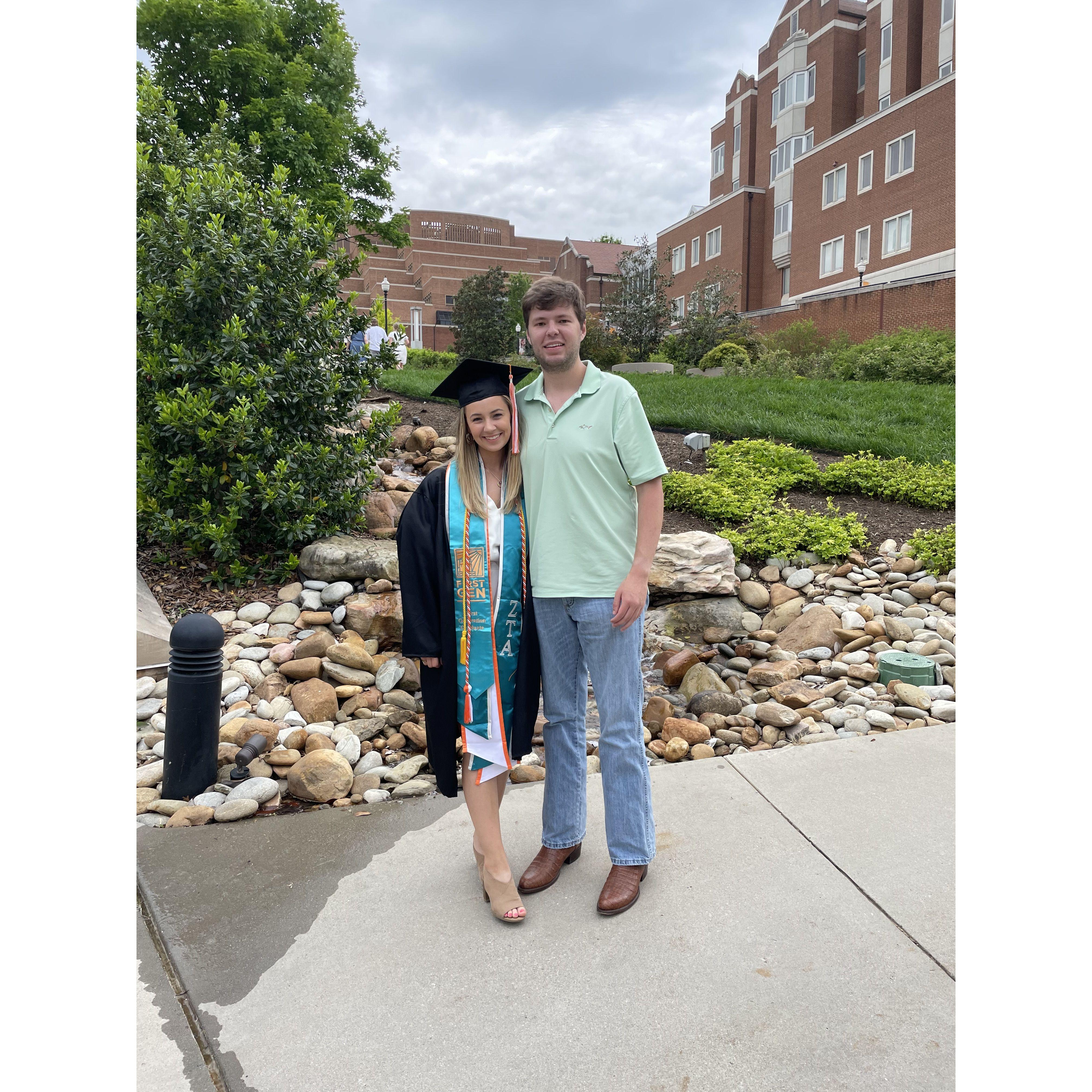 Angelinas graduation, May 2021