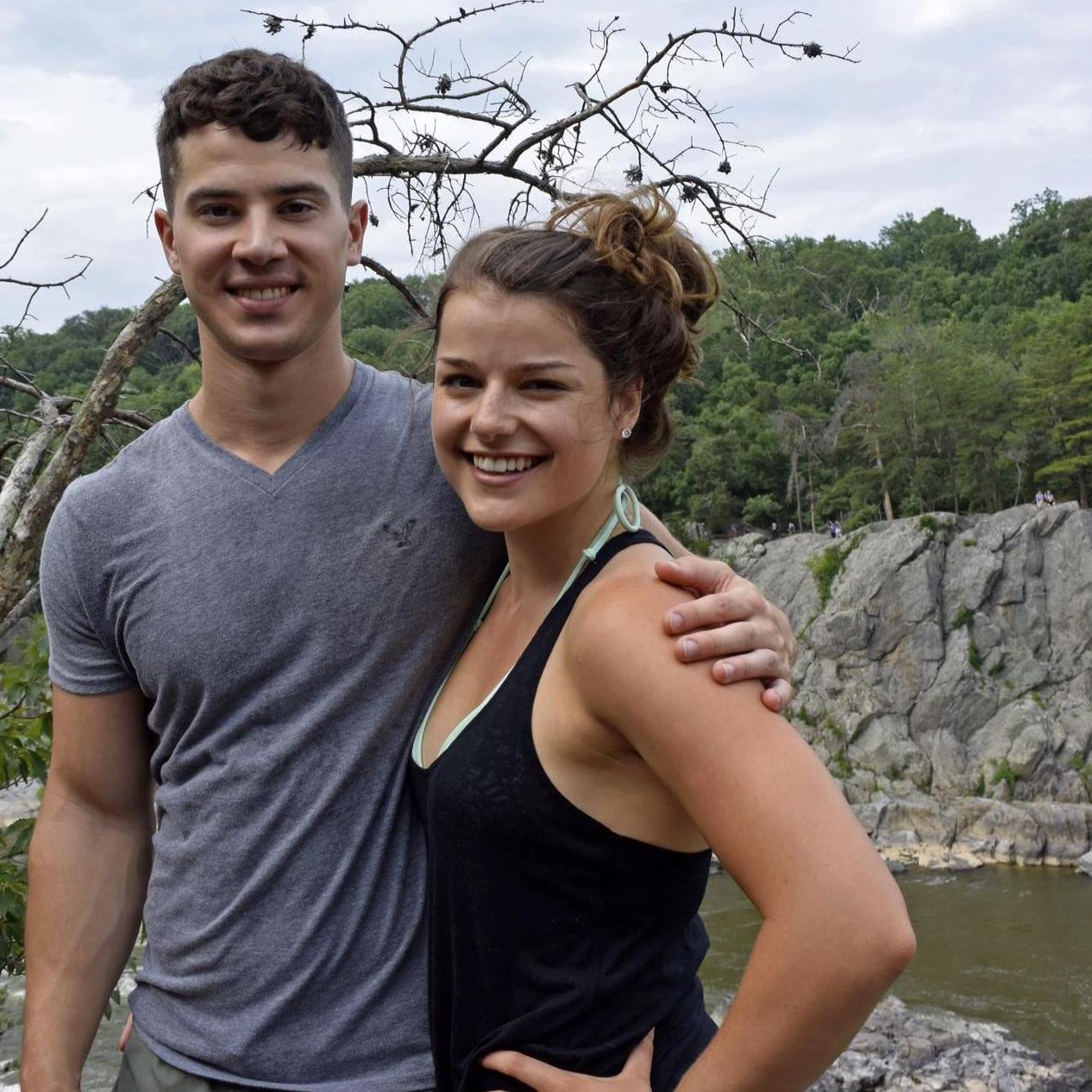Hiking Billy Goat Trail in Great Falls, VA.