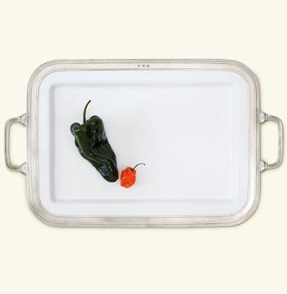 Gianna Rectangluar Platter Large w/Handles