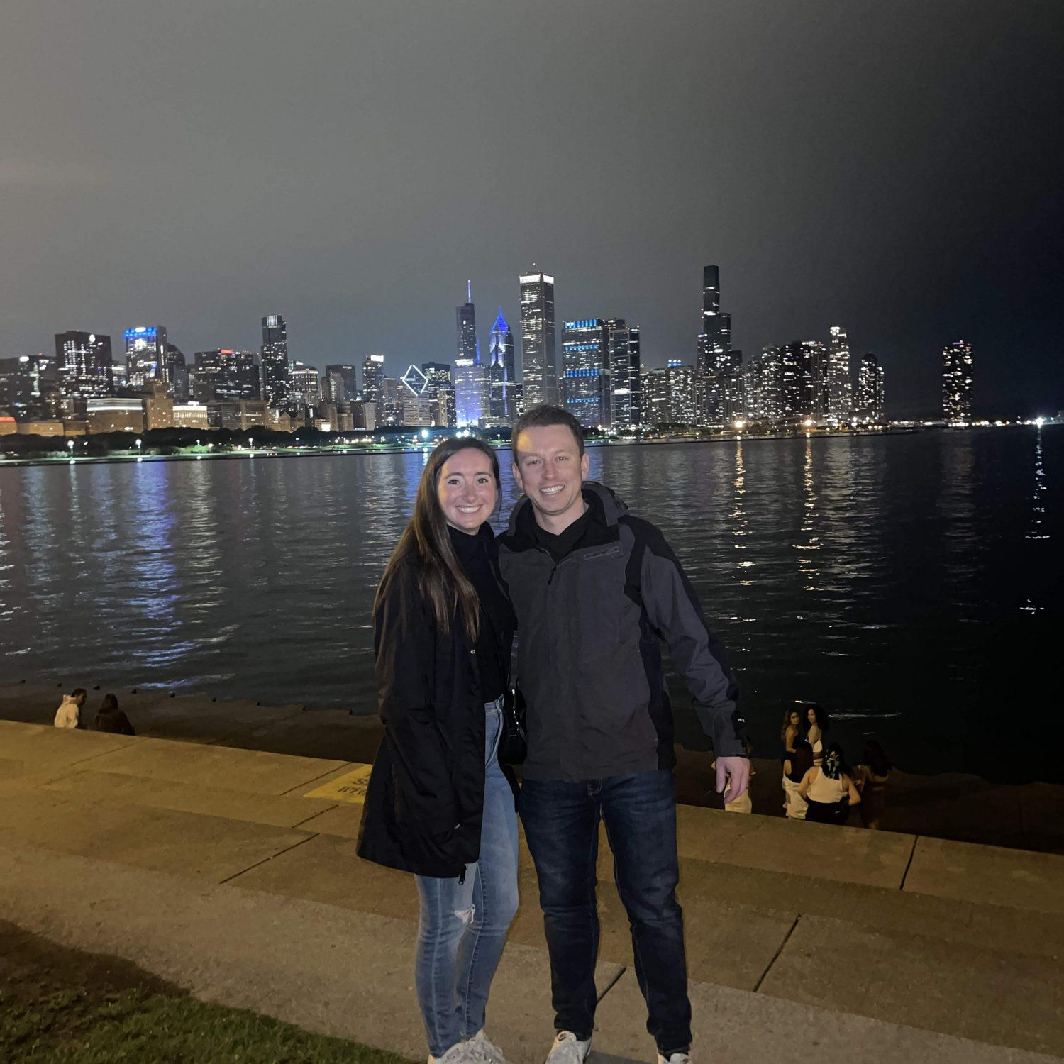 5.21.22 Celebrating a friends birthday at museum campus in Chicago