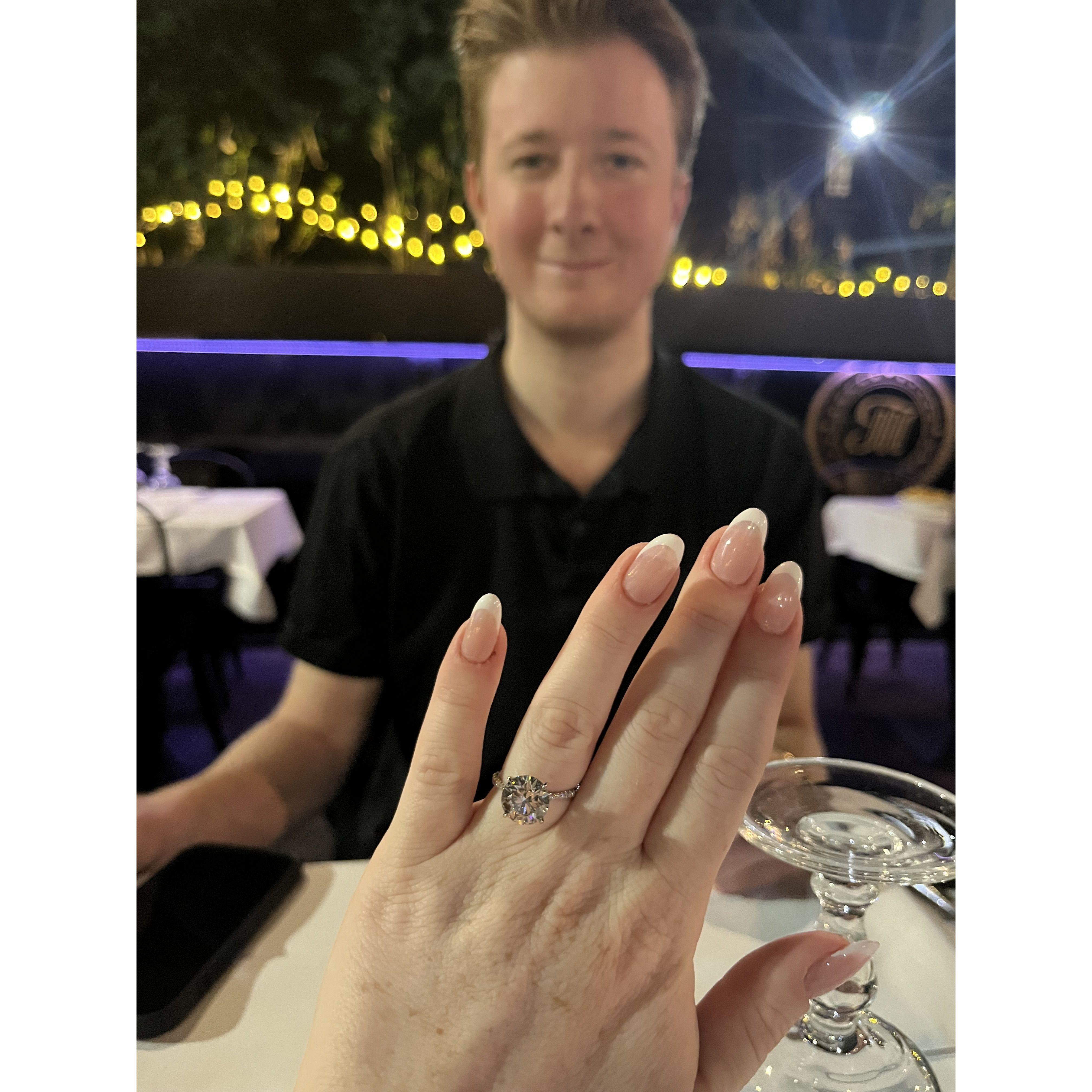 When John proposed in Italy