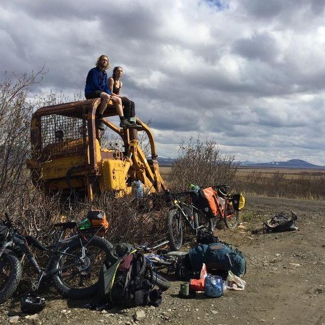 Where can you get cheap Alaska Airlines tickets in the spring? Nome! 2018 impromptu bikepacking trip with friends Devin and Gavin.
