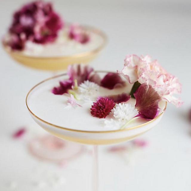 Anthropologie Gilded Rim Coupe