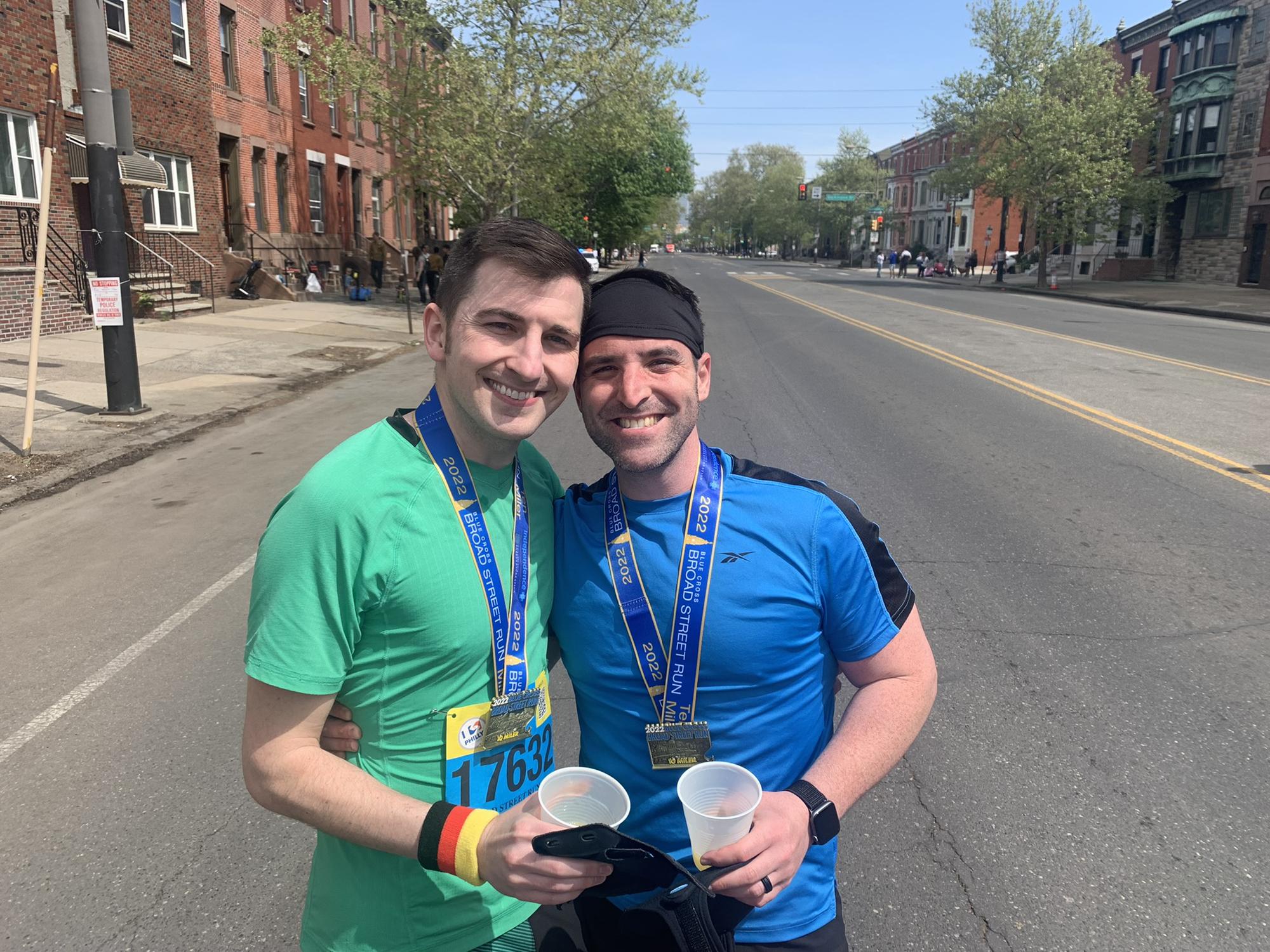 Running Broad Street "together"