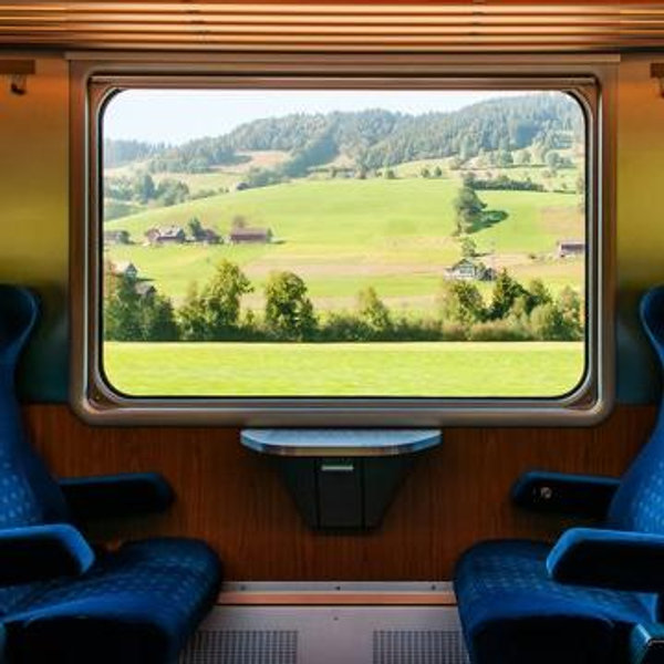 A Seat with a View on the Train
