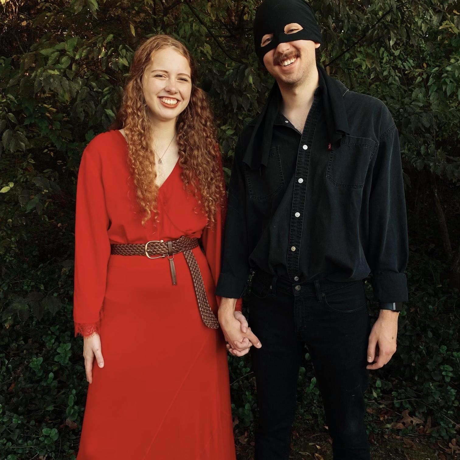 Our "Princess Bride" Halloween costumes!