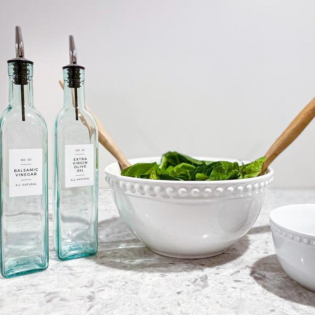 16oz. Glass Olive Oil Bottle (Set of 2) Customizable