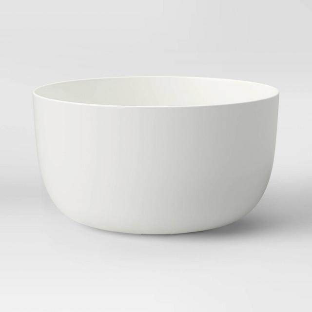 37oz Plastic Cereal Bowl Cream - Made By Design™