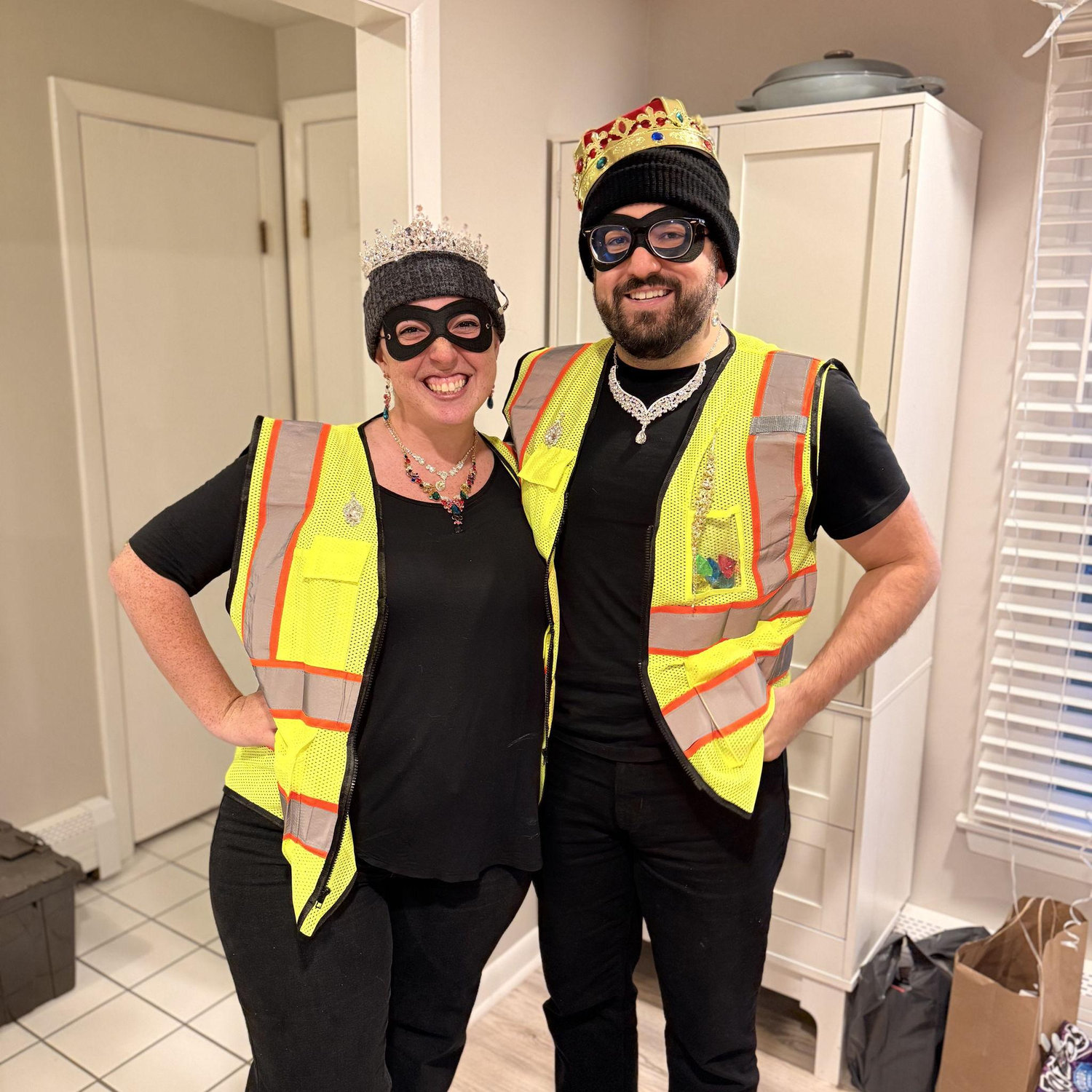 Louvre robbers for Halloween!