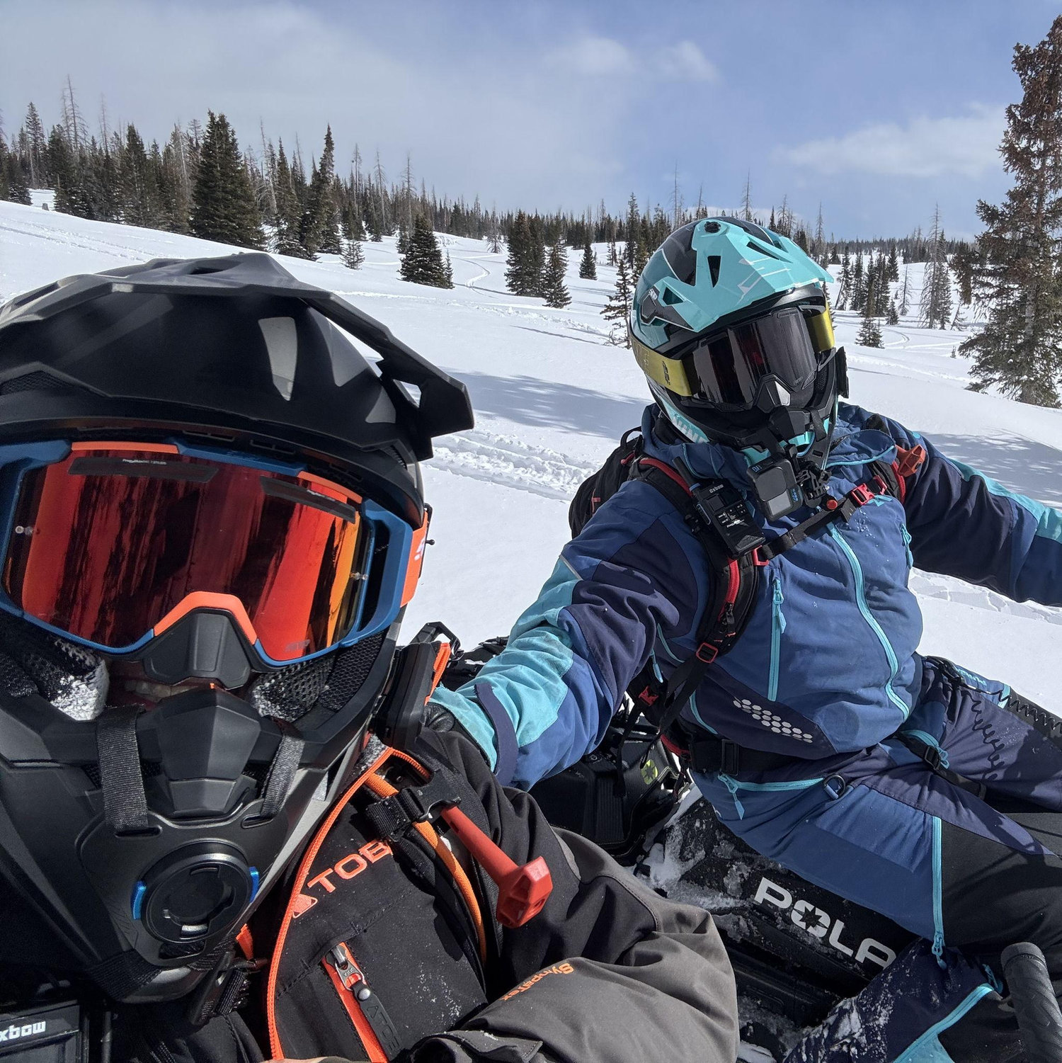 I bought my first snowmobile and Preston introduced me to one of my new favorite hobbies!