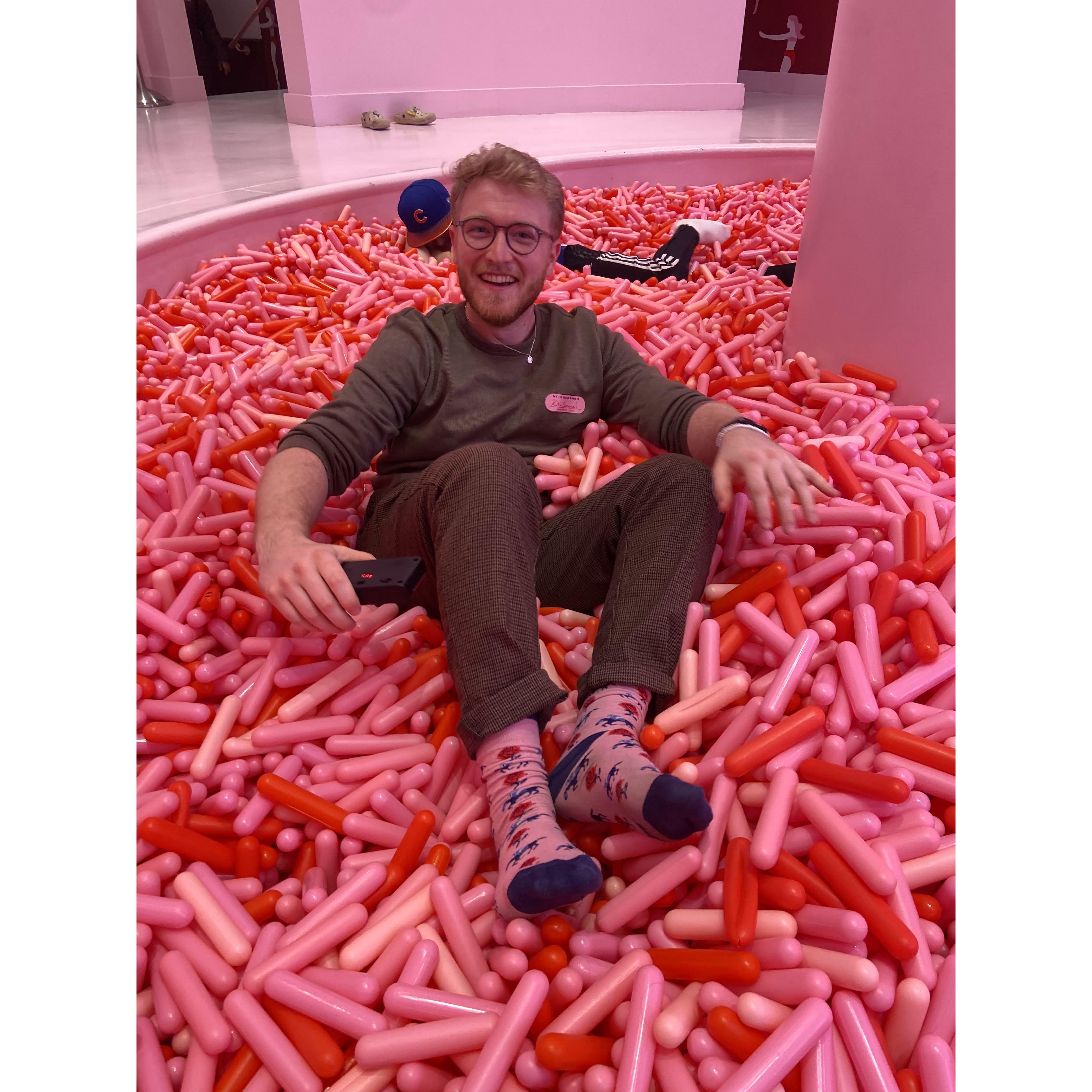 Our kid moment at The Museum of Ice Cream!🍦