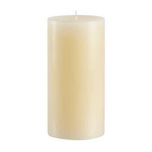 Unscented Pillar Candles, Ivory - 4 x 8