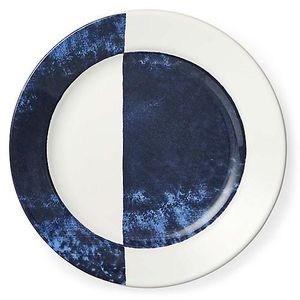 Mason Dinner Plate, White/Navy - Ralph Lauren Home - Brands | One Kings Lane