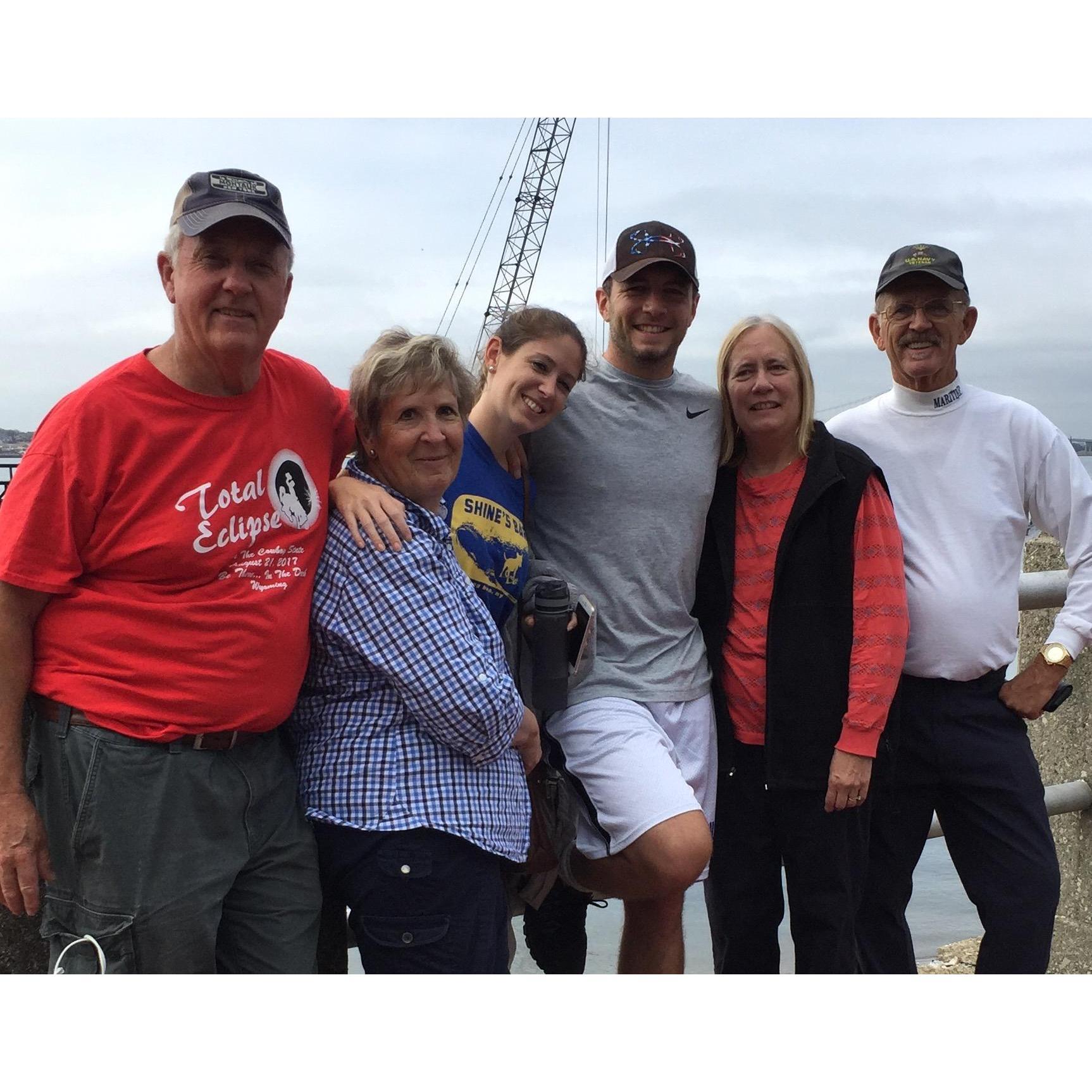 The Toby & O'Reilly Parents at SUNY Maritime Alumni Day