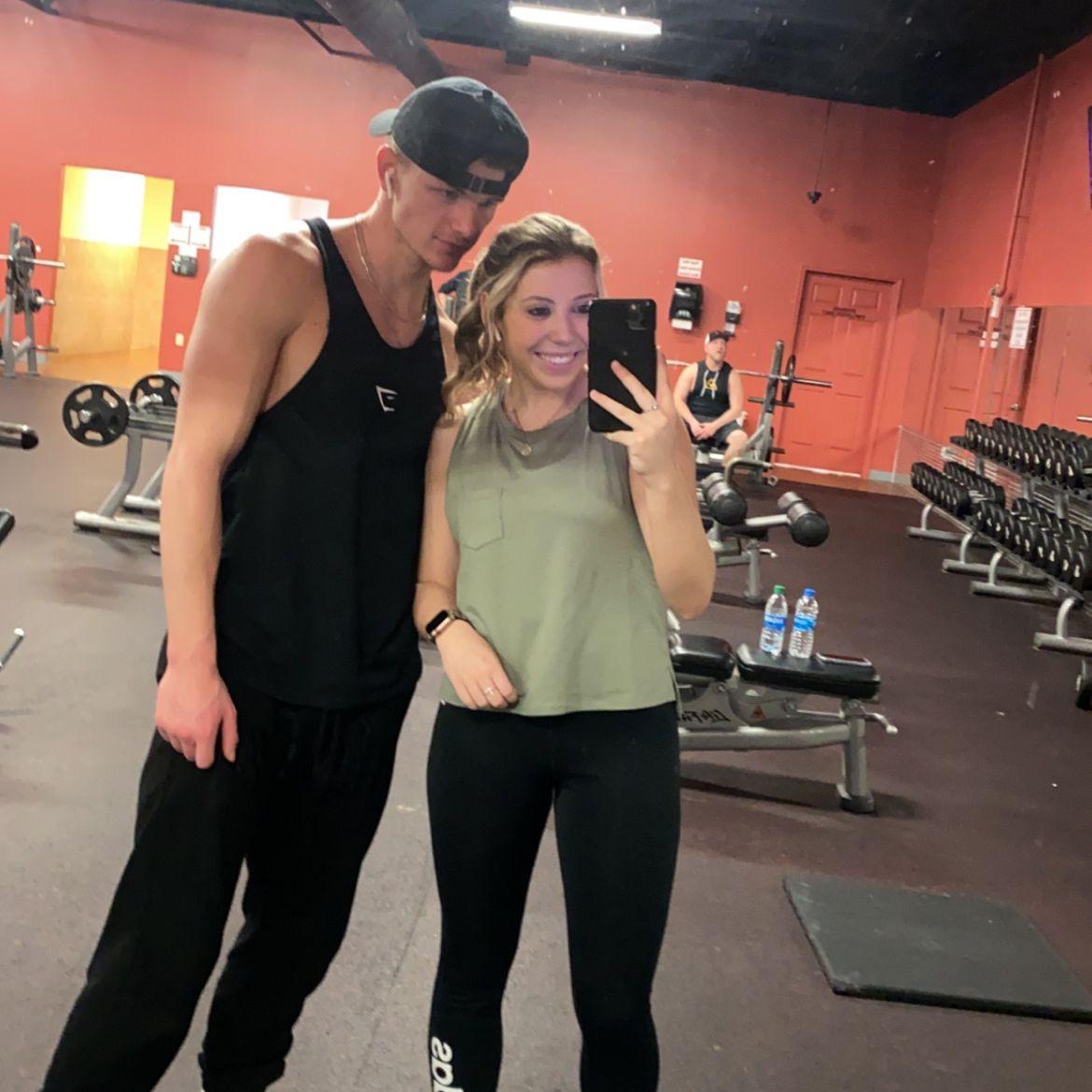 One of our first gym pictures