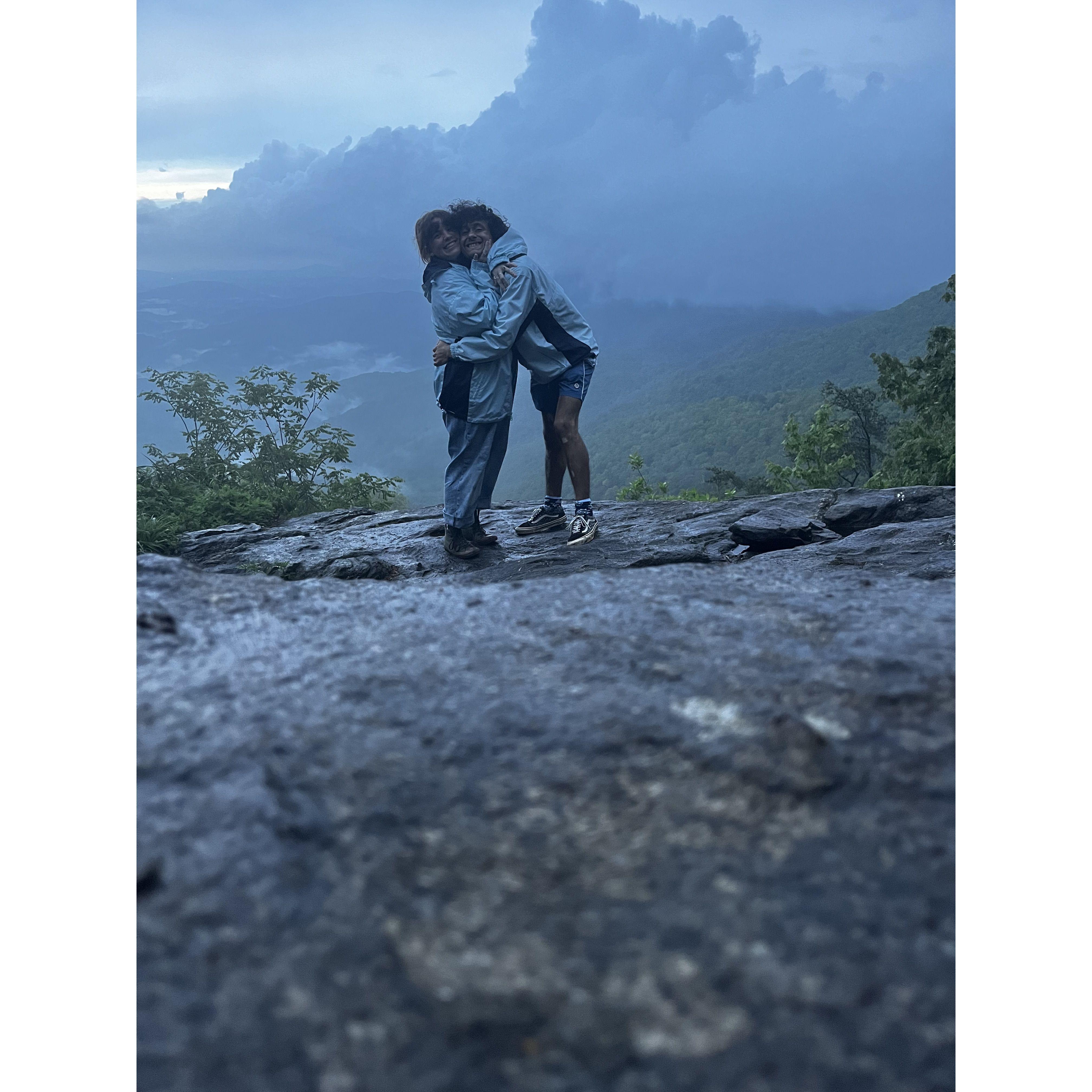 5 seconds before we got engaged!!!