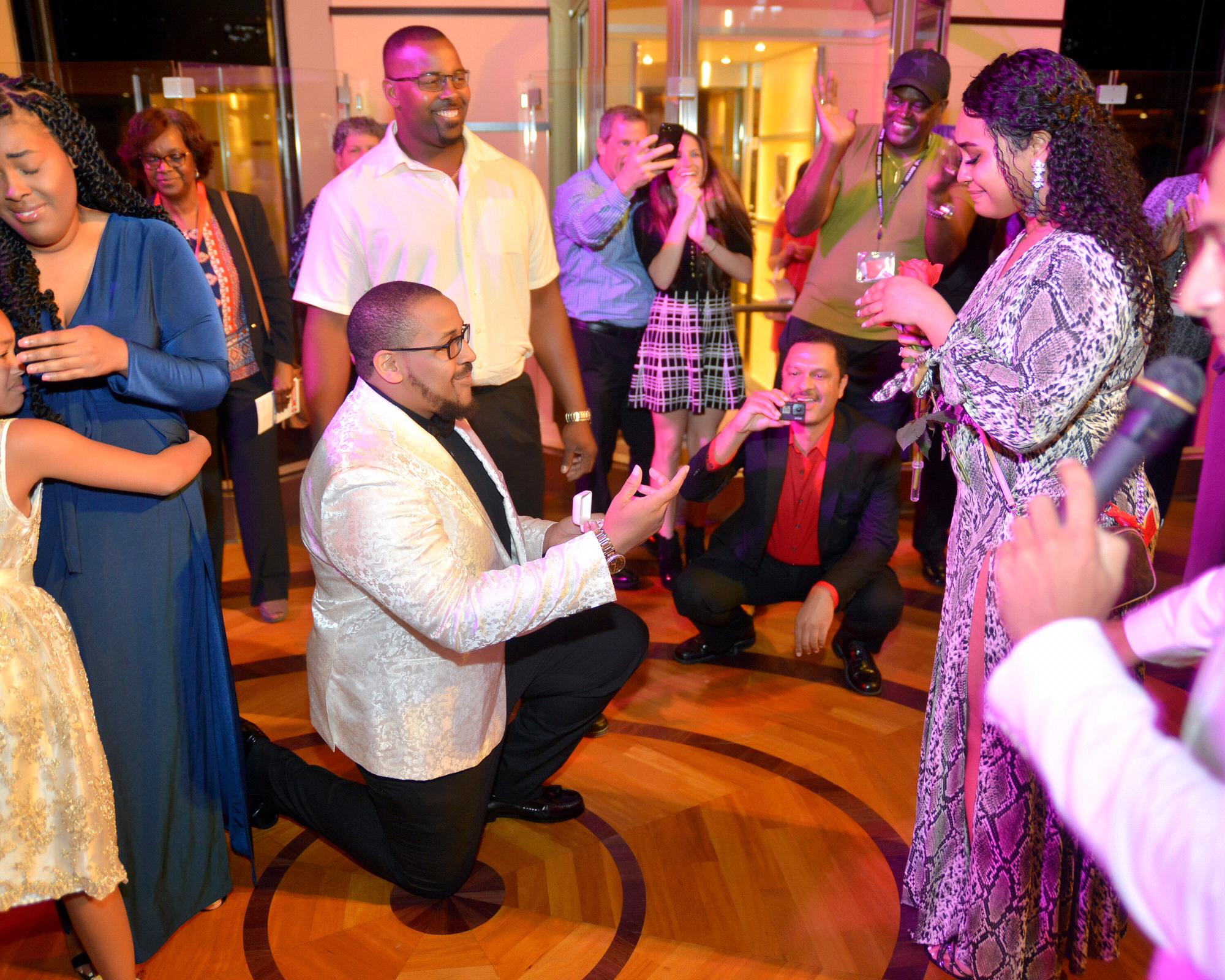 The beautiful proposal💍