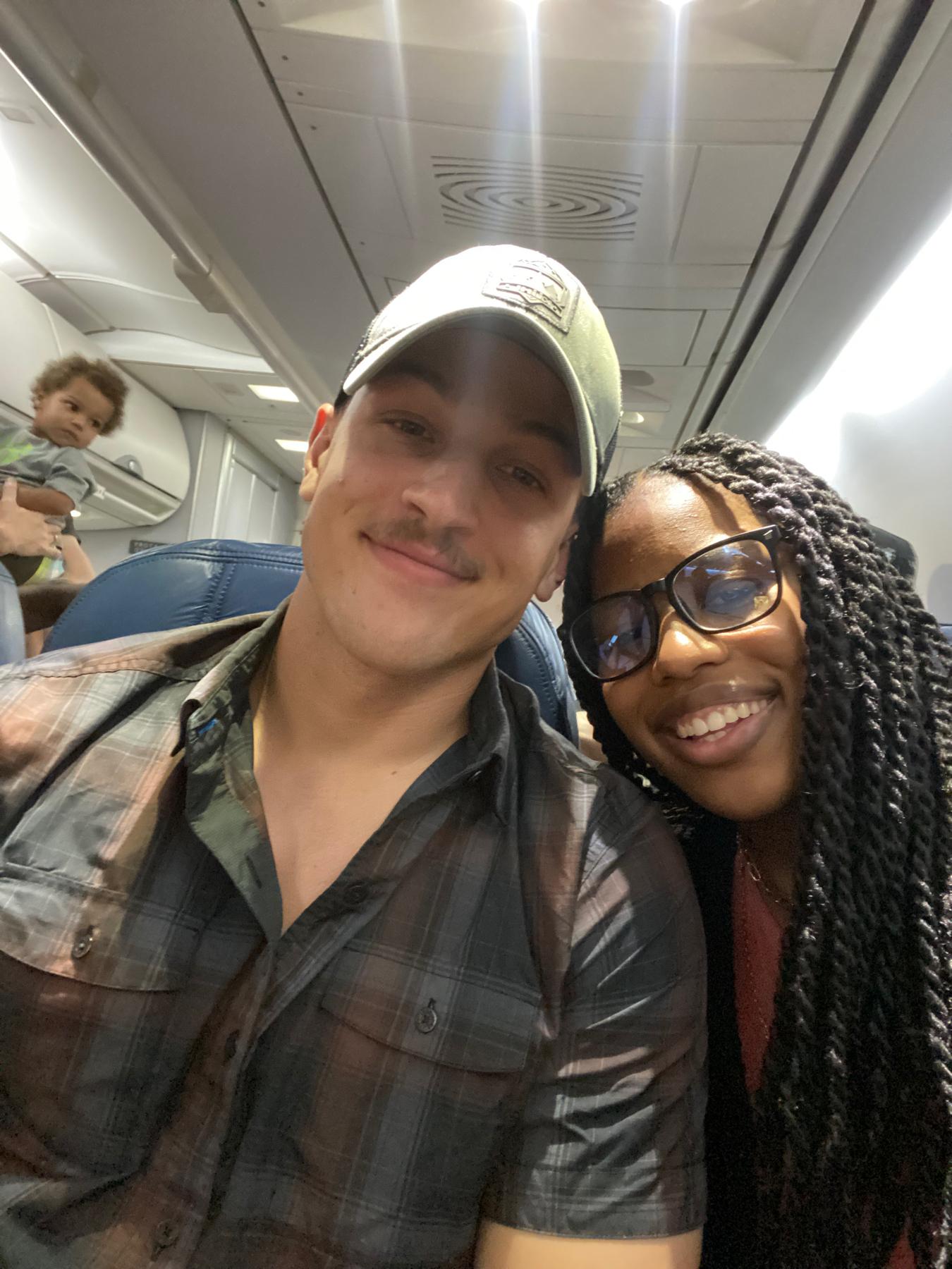 Our first trip to MN together!
First time meeting my now new family!