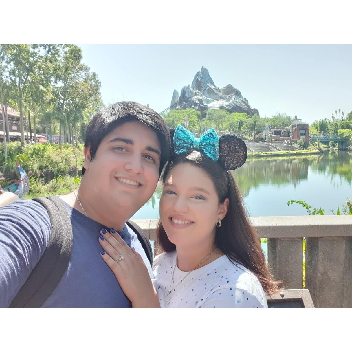 The day of our engagement!