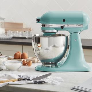 KitchenAid Artisan Series Bundle 5-Quart Tilt-Head Stand Mixer with Flex  Edge Beater KSM150FE - Macy's