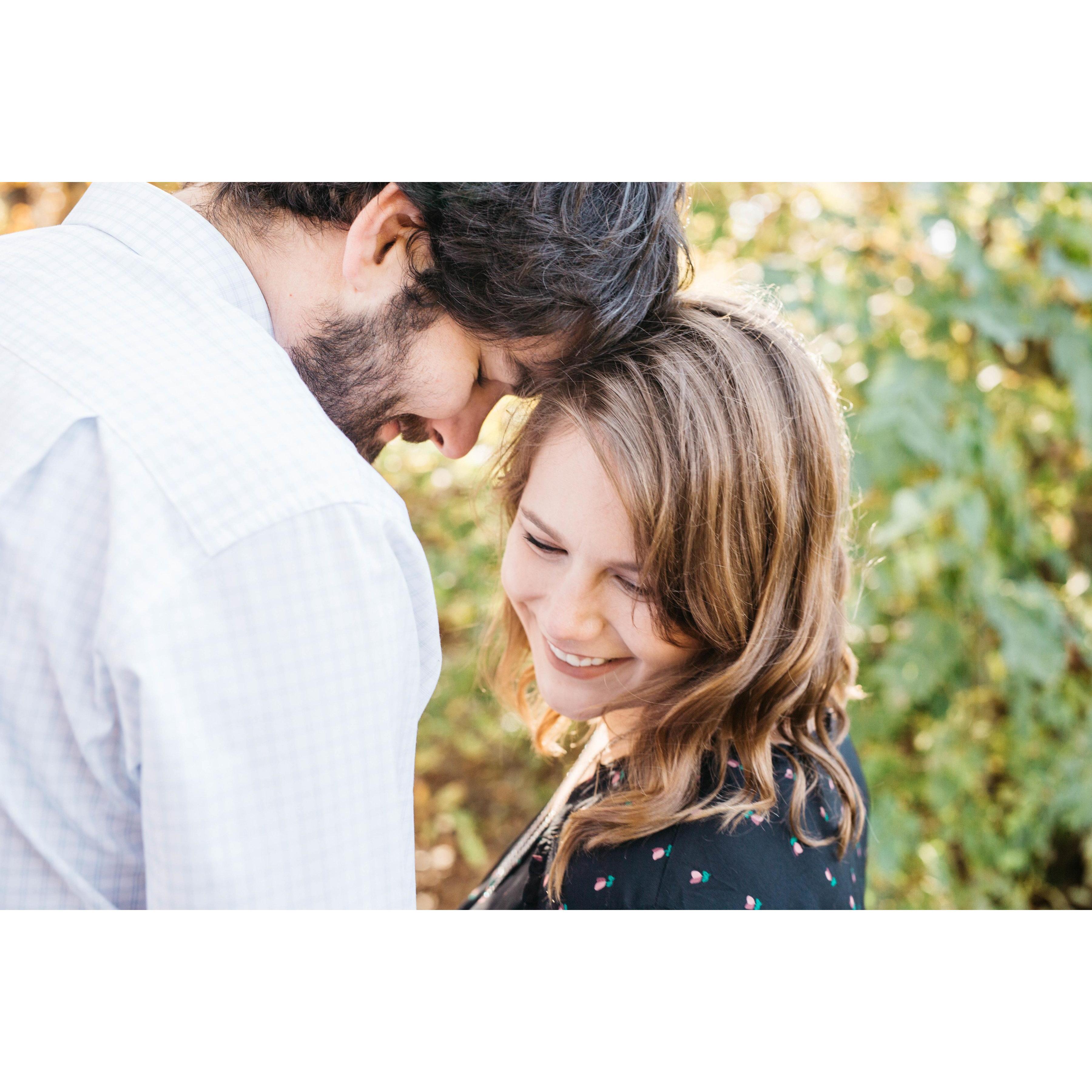 Engagement pictures at Morning Glory Farm (Rachel Elisabeth Photography)