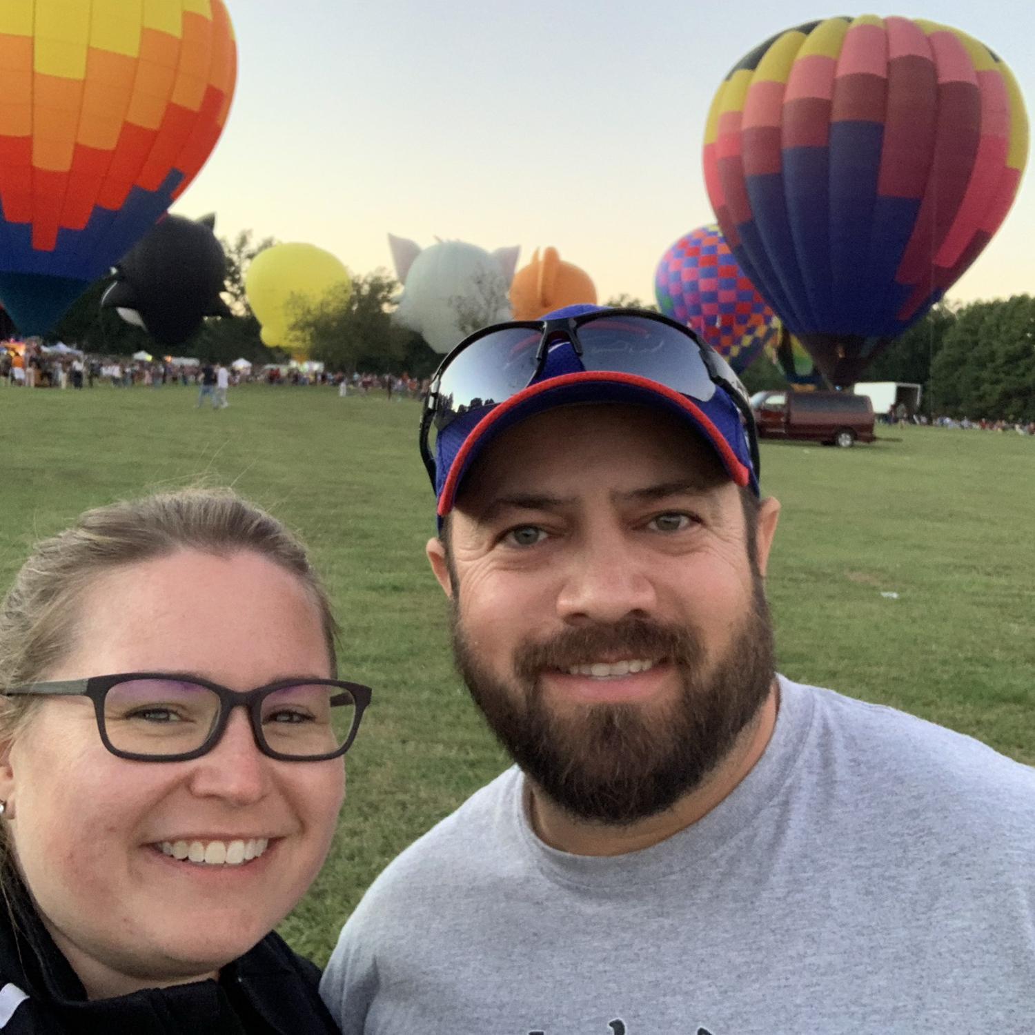 Hot air balloon festival in Raleigh!